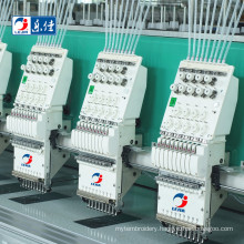 high speed 28 head good quality computerized flat embroidery machine